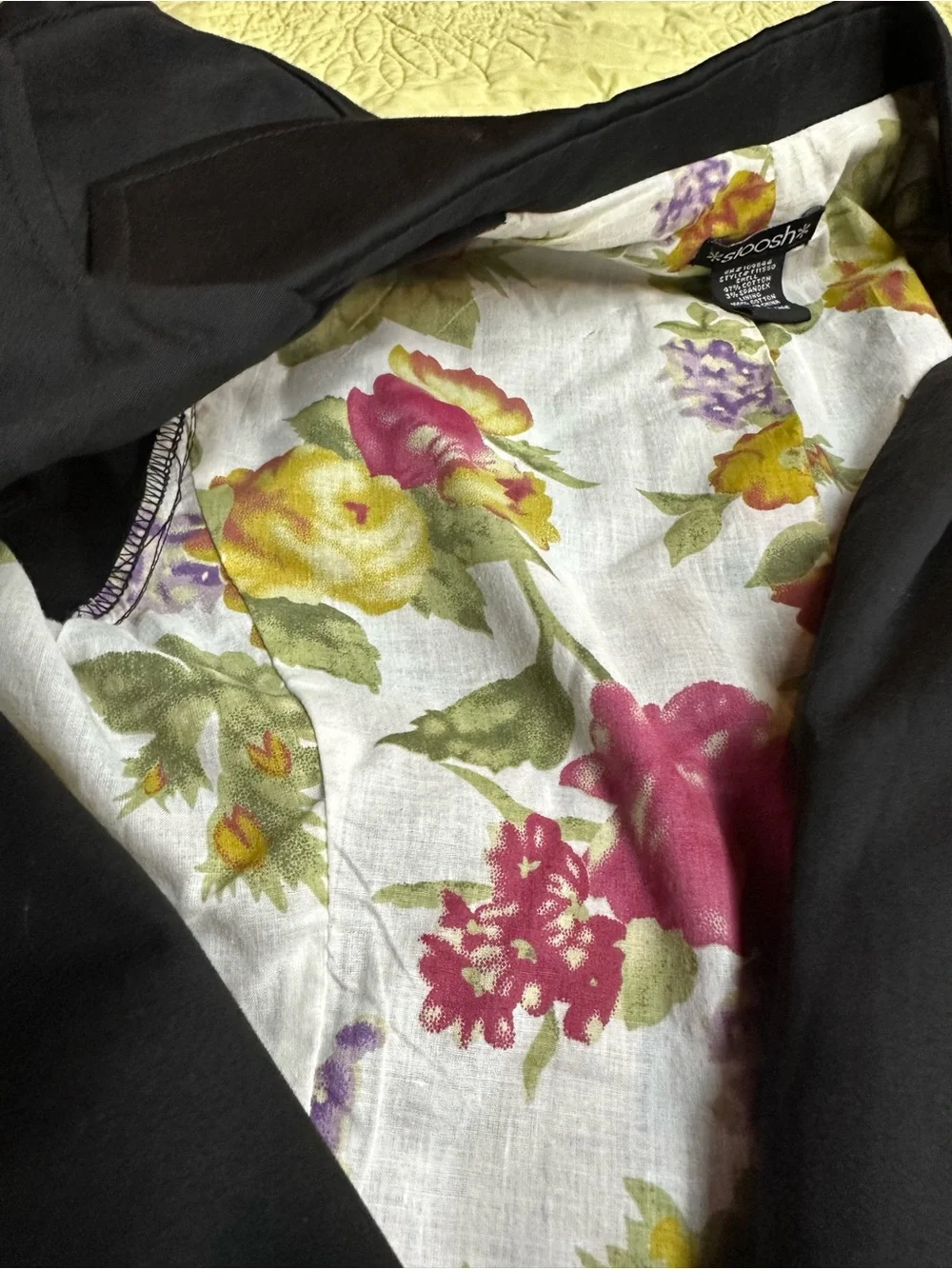 Black Single-Button Blazer